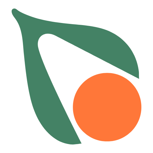 icono hoja con naranja belcaire