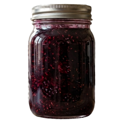 Blackberry jam jar from Armenia