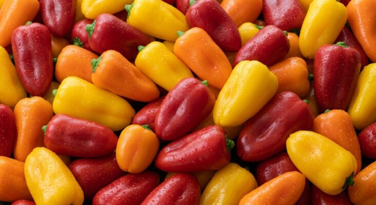 Mini peppers from Armenia